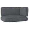 Stella Homewares 3 Piece Pallet Cushion Set Anthracite Oxford Fabric