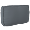Stella Homewares 3 Piece Pallet Cushion Set Anthracite Oxford Fabric