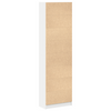 Stella Homewares Wardrobe White 55x25x189 cm Engineered Wood