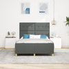 Stella Homewares Bed Frame Dark Grey Queen Fabric