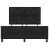 Stella Homewares Bed Frame Black Queen Velvet
