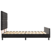 Stella Homewares Bed Frame Black Queen Velvet