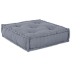 Stella Homewares Grey Modular Pouffe 70x70x54 Fabric