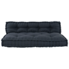 Stella Homewares Pallet Sofa Cushion with Back Support - Charcoal Fabric