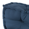 Stella Homewares Pallet Sofa Cushion with Back Support - Blue Fabric