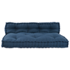 Stella Homewares Pallet Sofa Cushion with Back Support - Blue Fabric