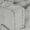 Stella Homewares Pallet Sofa Cushion with Arm and Back Support - Grey Fabric