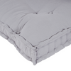 Stella Homewares Pallet Sofa Cushion with Back Support - Grey Fabric