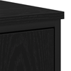 Stella Homewares Bathroom Sink Cabinet Black Oak 60x30x60 cm Engineered Wood