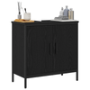 Stella Homewares Bathroom Sink Cabinet Black Oak 60x30x60 cm Engineered Wood