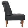 French Chair Grey Fabric