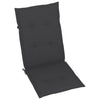 Garden Chair Cushions 4 pcs Anthracite 120x50x3 cm