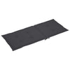Garden Chair Cushions 4 pcs Anthracite 120x50x3 cm