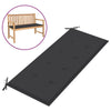 alt="Garden Bench Cushion Anthracite 120x50x3 cm"
