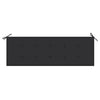 Garden Bench Cushion Anthracite 150x50x3 cm