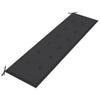 Garden Bench Cushion Anthracite 180x50x3 cm