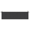 Garden Bench Cushion Anthracite 180x50x3 cm