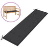 alt="Garden Bench Cushion Anthracite 180x50x3 cm"