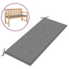 alt="Garden Bench Cushion Grey 120x50x3 cm"