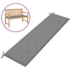 alt="Garden Bench Cushion Grey 180x50x3 cm"
