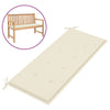 alt="Garden Bench Cushion Cream 120x50x3 cm"