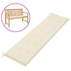 alt="Garden Bench Cushion Cream 180x50x3 cm"