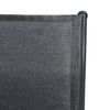 Stackable Garden Chairs 6 pcs Steel and Textilene Black