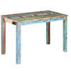 alt="Dining Table Solid Reclaimed Wood 115x60x76 cm"