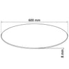 Table Top Tempered Glass Round 600 mm