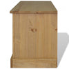 TV Cabinet Mexican Pine Corona Range 91x43x56 cm