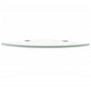 Corner Shelf with Chrome Supports Glass Clear 25x25 cm