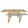 Extendable Table Oak 170x85x75 cm