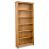 alt="6-Tier Bookcase 80x22,5x180 cm Solid Oak Wood"
