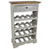 alt="Wine Rack Solid Reclaimed Wood 55x23x85 cm"