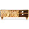 TV Cabinet Solid Mango Wood 118x35x40 cm