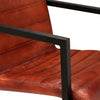 Dining Chairs 2 pcs Brown Real Leather