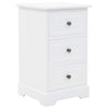 alt="Bedside Cabinet MDF and Pinewood 35x32x59 cm"