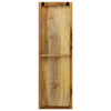 Wall-mounted Coat Racks 2 pcs Solid Mango Wood 36x110x3 cm