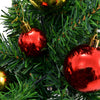 Christmas Garland Decorated with Baubles and LED Lights 20 m