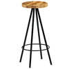 Bar Chairs 2 pcs Solid Mango Wood