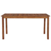 Garden Table 150x90x74 cm Solid Acacia Wood