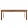Garden Table 200x100x74 cm Solid Acacia Wood