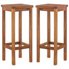 alt="Bar Chairs 2 pcs Solid Acacia Wood"