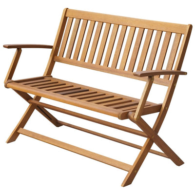 alt="Garden Bench 120 cm Solid Acacia Wood"