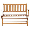 Garden Bench 120 cm Solid Acacia Wood