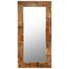 Wall Mirror Solid Reclaimed Wood 60x120 cm