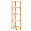 alt="Corner Shelf Cedar Wood 27x27x110 cm""