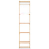 Ladder Wall Shelf Cedar Wood 41,5x30x176 cm