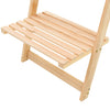 Ladder Wall Shelf Cedar Wood 41,5x30x176 cm