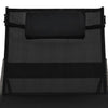 Sun Loungers 2 pcs with Table Poly Rattan and Textilene Brown